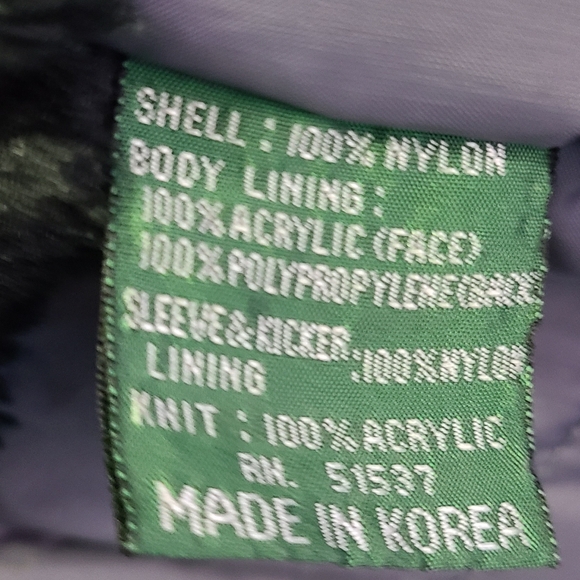 HABAND OF PETERSON, N.J. 4 LAYER COAT SIZE M - Picture 12 of 12